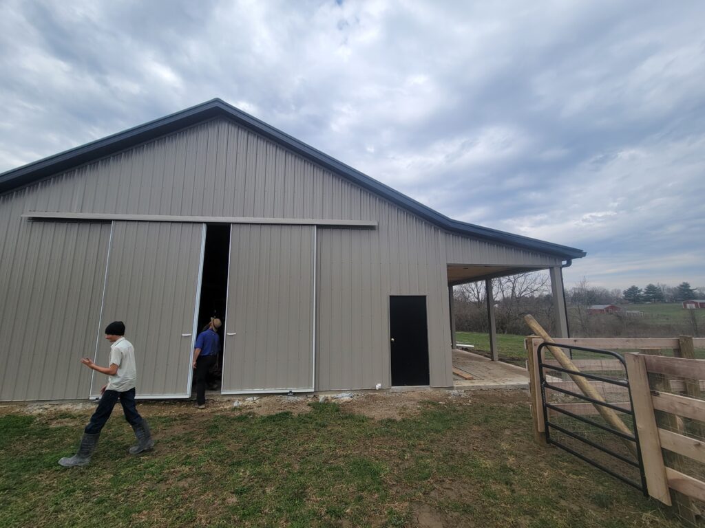 large barn